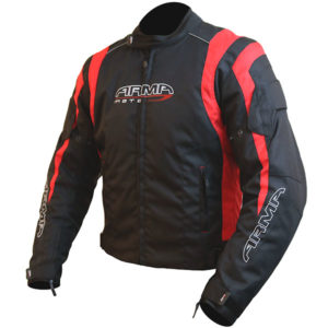 Armr Moto Ikedo 2 Motorcycle Jacket Black/Red