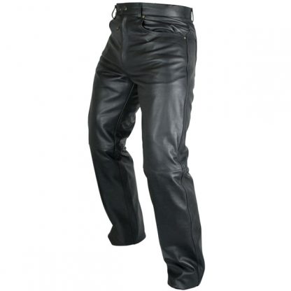 Armr Moto Kenji Leather Motorcycle Jeans Black
