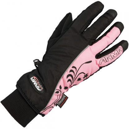 Armr Moto LWP225 Motorcycle Gloves Black/Pink