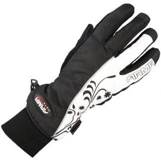 Armr Moto LWP225 Motorcycle Gloves Black/White