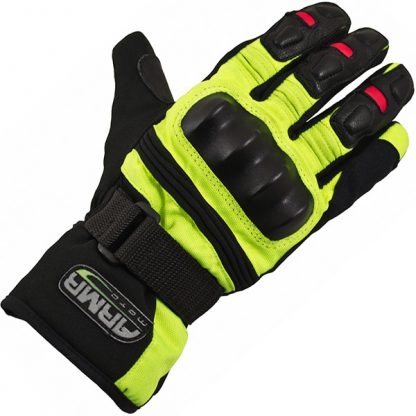 Armr Moto WP525 Motorcycle Gloves Yellow