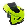MT Flux Motorcycle Helmet Fluorescent Yellow