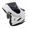 MT Flux Motorcycle Helmet Gloss White