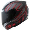 MT Revenge Alpha Motorcycle Helmet Matt Black/Red