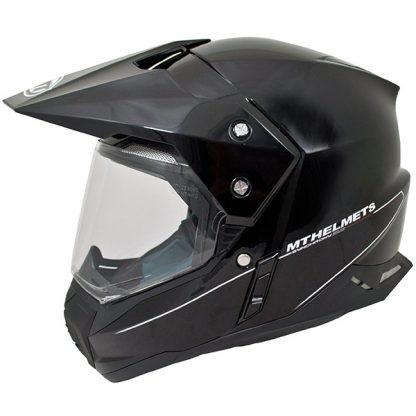 MT Synchrony Dual Sport Helmet Gloss Black