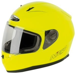 Nitro N2100 Uno Motorcycle Helmet Yellow