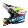 Oneal 8 Series Aggressor Motocross Helmet White