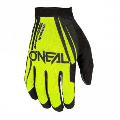 ONeal AMX Blocker Motocross Gloves Yellow