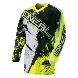 ONeal Element Shocker Motocross Jersey Yellow
