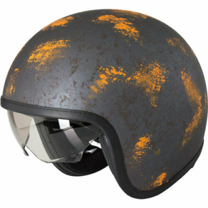 Duchinni D388 Vintage Motorcycle Helmet Rust
