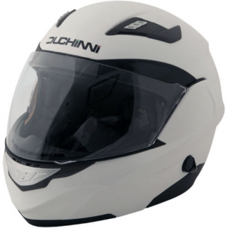 Duchinni D605 Flip Front Motorcycle Helmet White