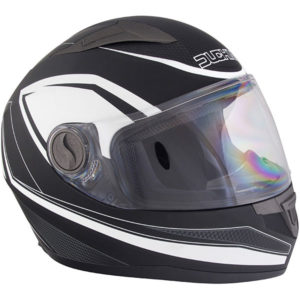 Duchinni D705 Synchro Motorcycle Helmet Black