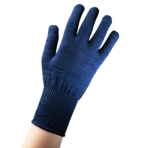 EDZ Merino Wool Thermal Liner Gloves Blue