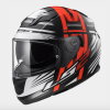 LS2 FF320 Stream Bang Motorcycle Helmet Red