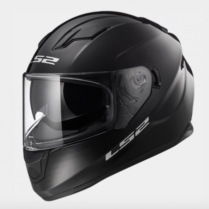 LS2 FF320 Stream Motorcycle Helmet Gloss Black