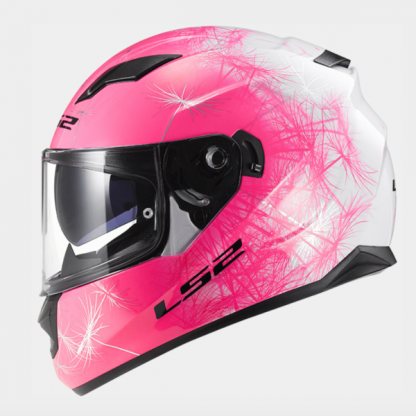 LS2 FF320 Stream Wind Motorcycle Helmet Pink