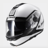 LS2 FF325 Strobe Civik Motorcycle Helmet White
