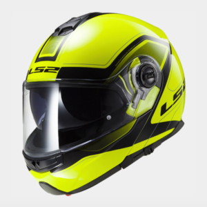 LS2 FF325 Strobe Civik Motorcycle Helmet Yellow