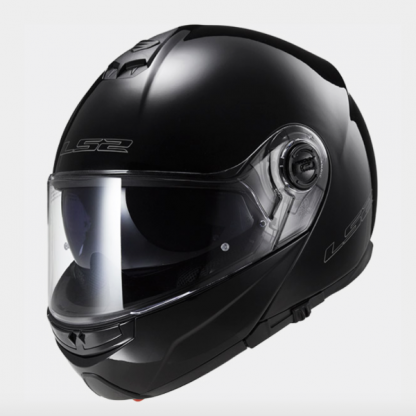 LS2 FF325 Strobe Motorcycle Helmet Gloss Black