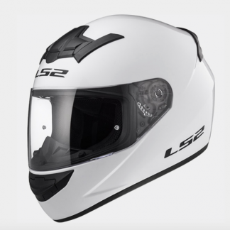 LS2 FF352 Rookie Motorcycle Helmet Gloss White
