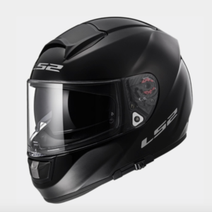 LS2 FF397 Vector Motorcycle Helmet Gloss Black