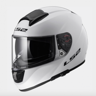 LS2 FF397 Vector Motorcycle Helmet Gloss White