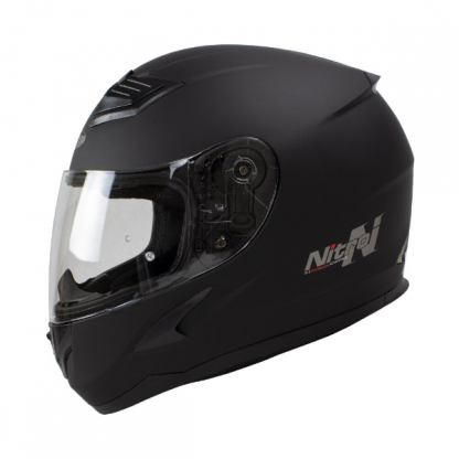Nitro N2400 Uno Motorcycle Helmet Matt Black