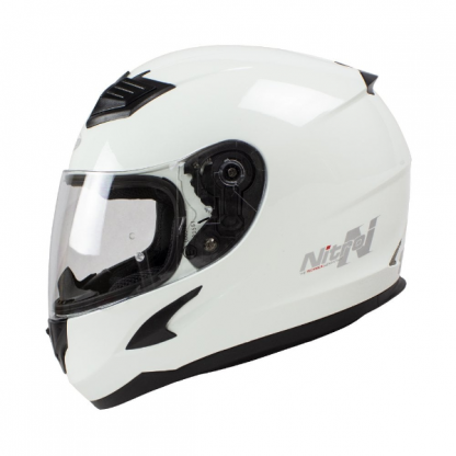 Nitro N2400 Uno Motorcycle Helmet Gloss White