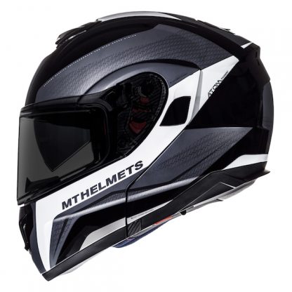 MT Atom Tarmac Motorcycle Helmet Black