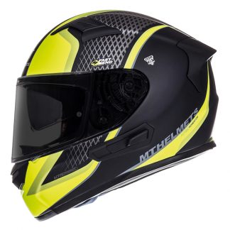 MT KRE SV Momentum Motorcycle Helmet Yellow