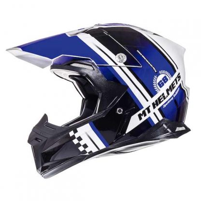 MT Synchrony Endurance Motocross Helmet Blue
