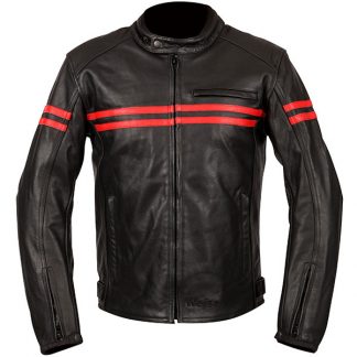 Weise Brunel Leather Motorcycle Jacket Red