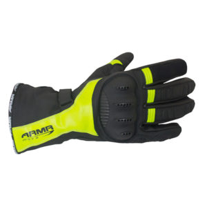 Armr Moto WPL250 Motorcycle Gloves Yellow