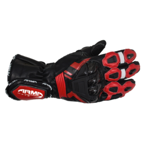 Armr Moto S870 Motorcycle Gloves Red
