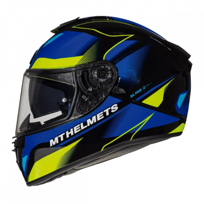 MT Blade 2 SV Fugue Motorcycle Helmet Blue