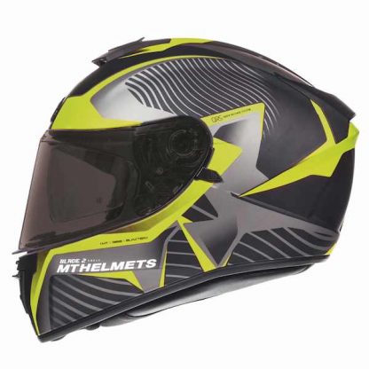 MT Blade 2 SV Blaster Motorcycle Helmet Yellow