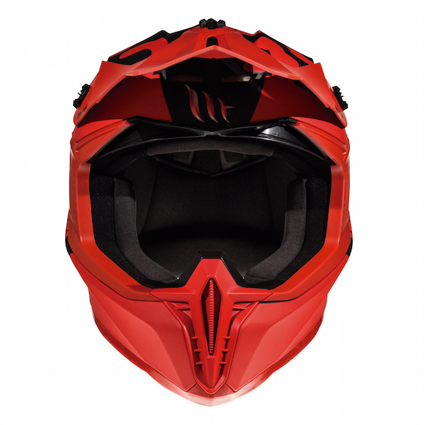 MT Falcon Karson Motocross Helmet Matt Red MX Bike Crash Lid Off Road ATV 