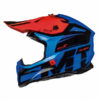 MT Falcon Weston Motocross Helmet Blue