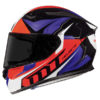MT KRE SV Lookout Motorcycle Helmet Red