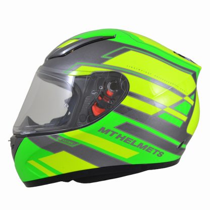MT Revenge Zusa Motorcycle Helmet Gloss Green