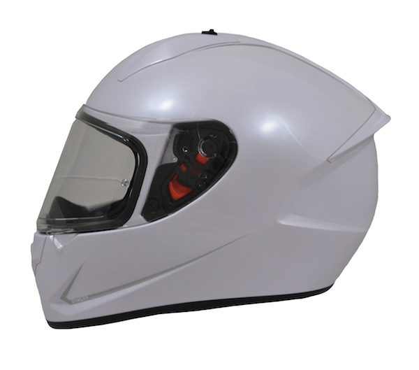 MT Stinger Full Face Motorcycle Motorbike Scooter Helmet Pearl White 
