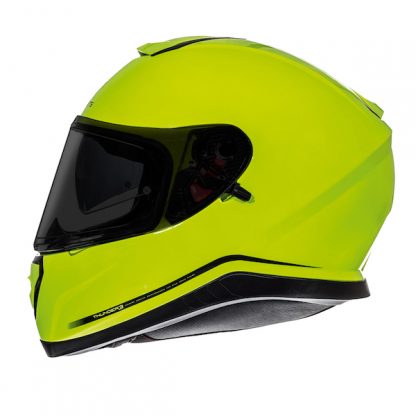MT Thunder 3 Motorcycle Helmet Yellow