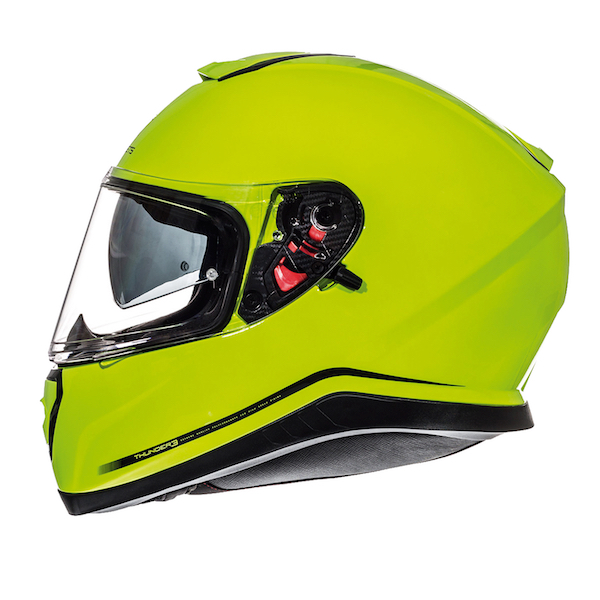 MT Thunder 3 SP-R Matt Black Anthracite Yellow Full Face Motorcycle Helmet NEW 
