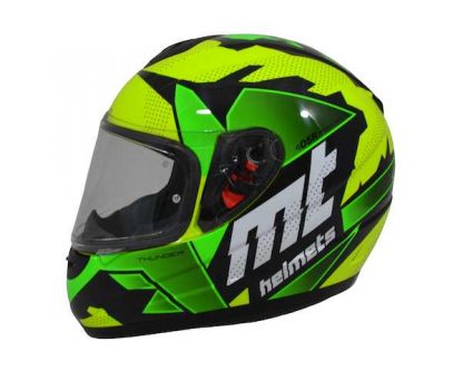 MT Thunder Kids Torn Motorcycle Helmet