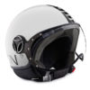 Momo Fighter Classic Motorcycle Helmet Gloss White