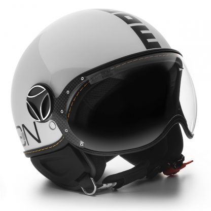 Momo Fighter Evo Motorcycle Helmet Gloss White