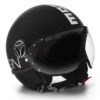 Momo Fighter Evo Motorcycle Helmet Matt Black