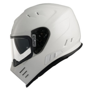 Simpson Venom Motorcycle Helmet Gloss White