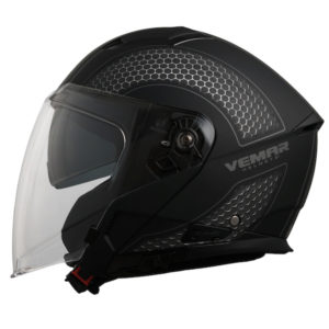 Vemar Feng Hive Motorcycle Helmet Grey