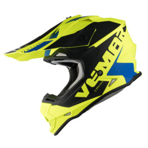 Vemar Taku Blade Motocross Helmet Matt Yellow
